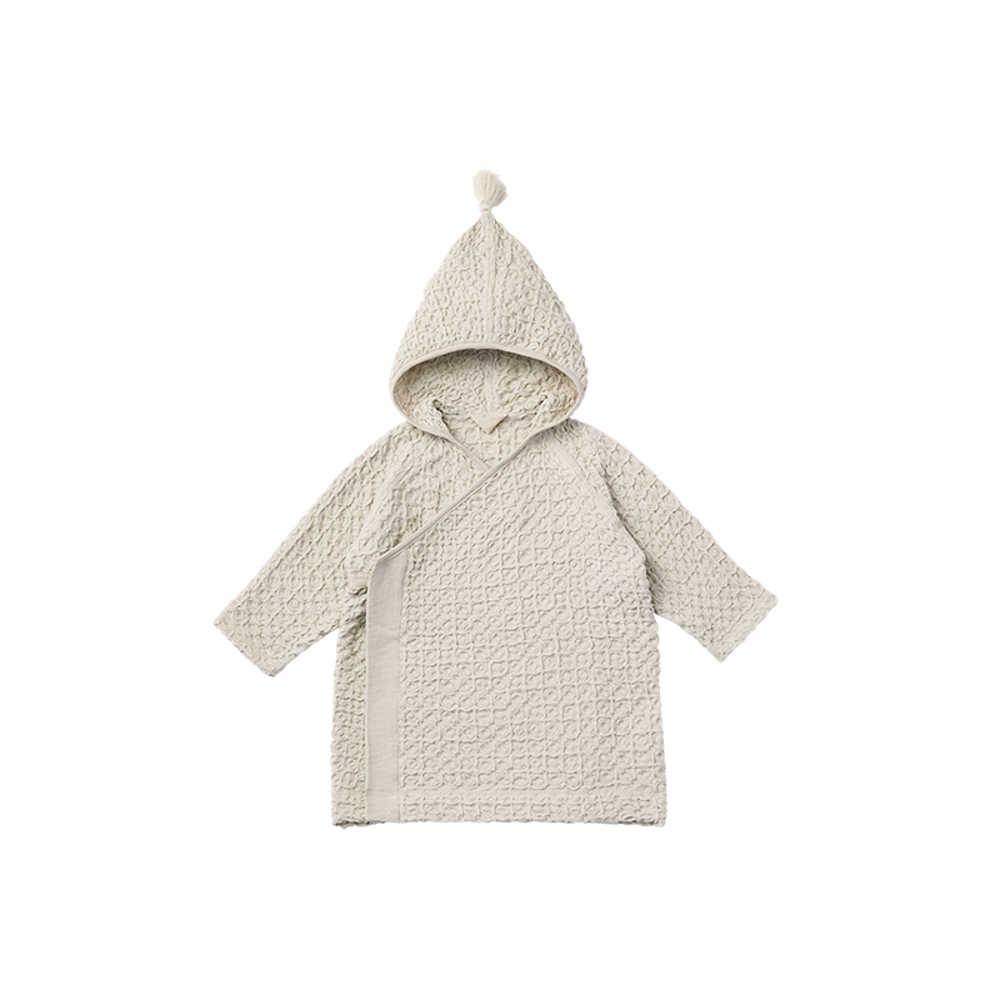 hooded bathrobe 3 ice grey - 마르마르