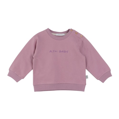 [a.toi baby] aiden sweatshirt violet - 마르마르