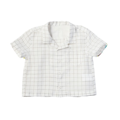[단종 세일]doudou shirts graph white - 마르마르