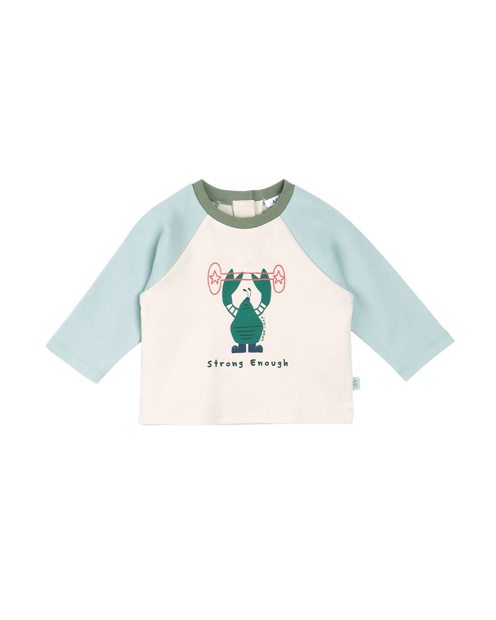 [a.toi baby] Crawfish T-Shirt Beige - 마르마르