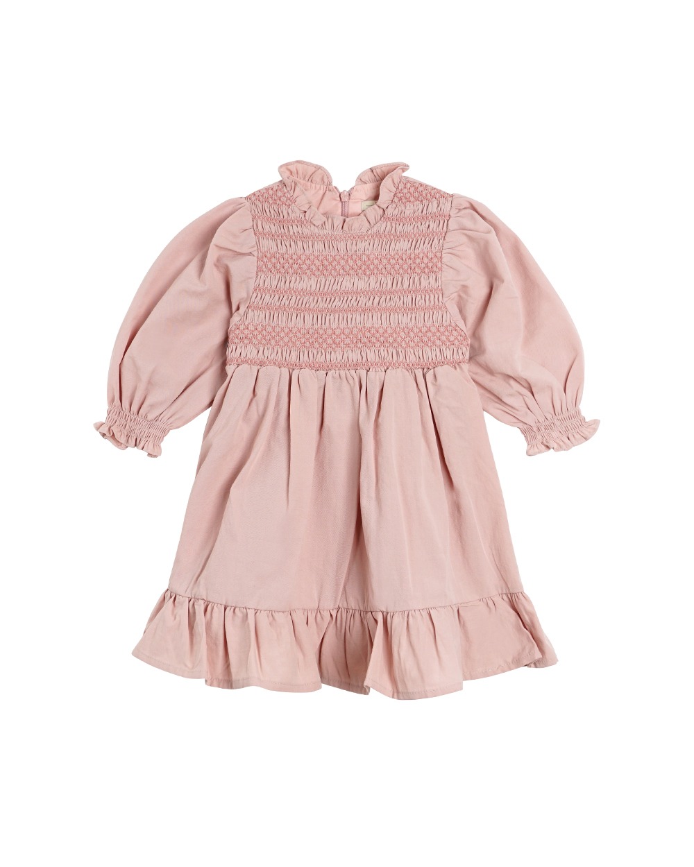 [Ellalouise baby] Vanessa Smoking Dress Baby Pink - 마르마르