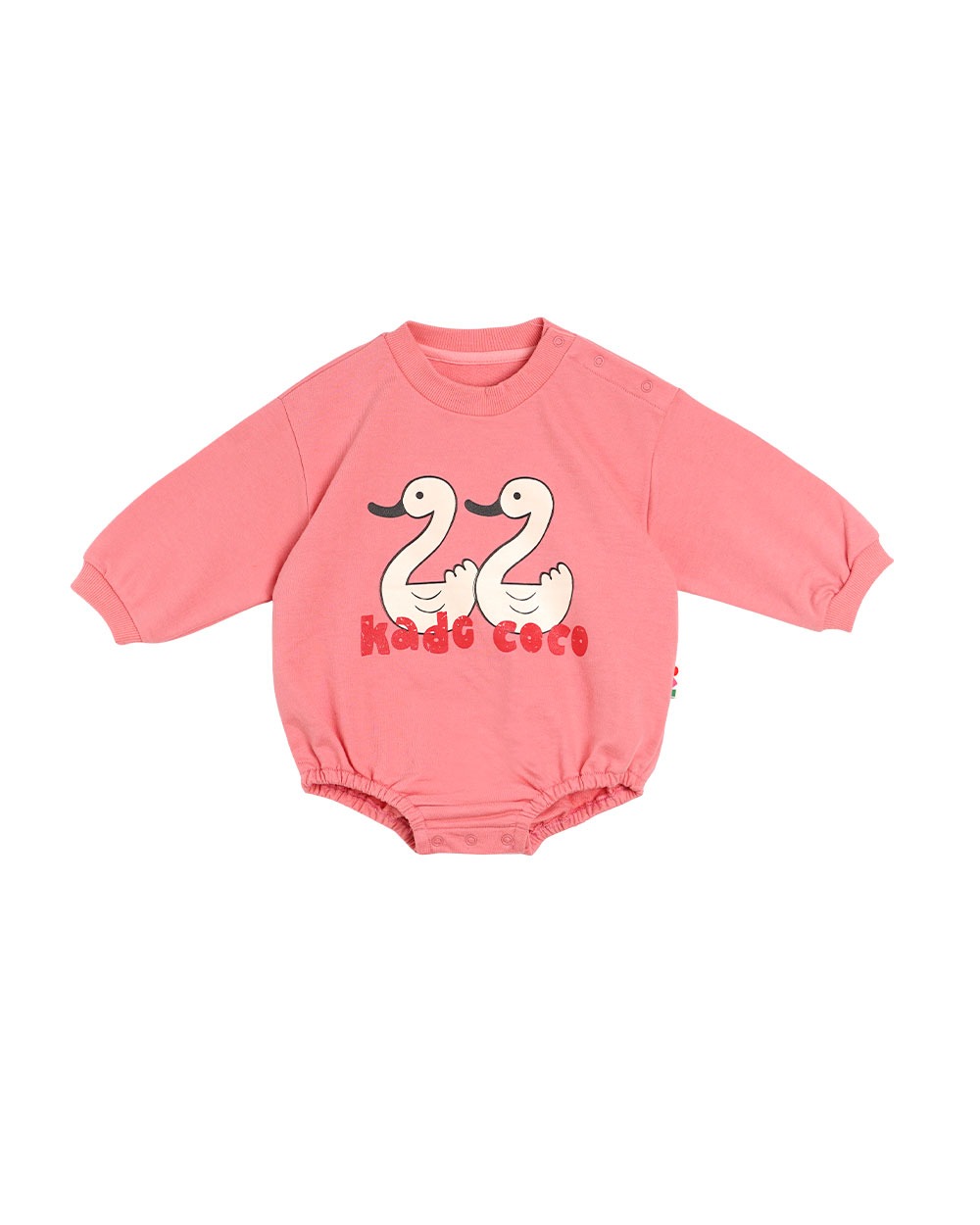 [kade coco baby] Coco Baby Sweat Body Suit Pink - 마르마르