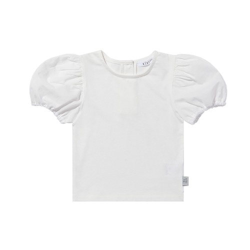 [a.toi baby] luna T-shirt ivory - 마르마르