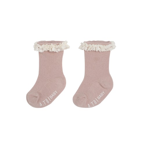 [a.toi baby] becca daily socks pink - 마르마르